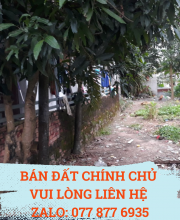 BÁN ĐẤT MẶT TIỀN TÂY HÒA 15 - VỊ TRÍ KINH DOANH BUÔN BÁN