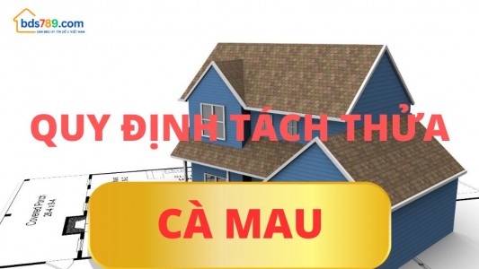 Quy định mới về điều kiện và diện tích tách thửa đất tại Cà Mau