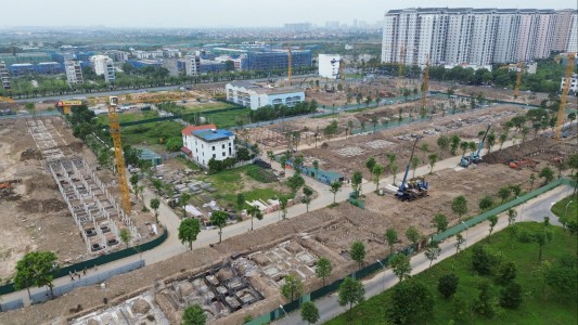 Tiến độ khu đô thị Thanh Hà tháng 11/2025: Bức tranh hồi sinh và bứt phá