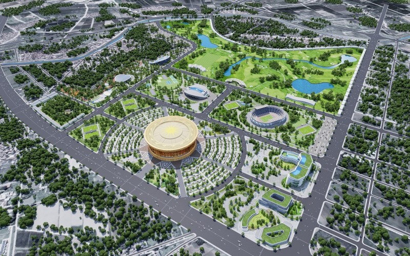 Dự án Khu đô thị Thể thao Olympic xúc tiến đo đạc, lập phương án bồi thường giải phóng mặt bằng