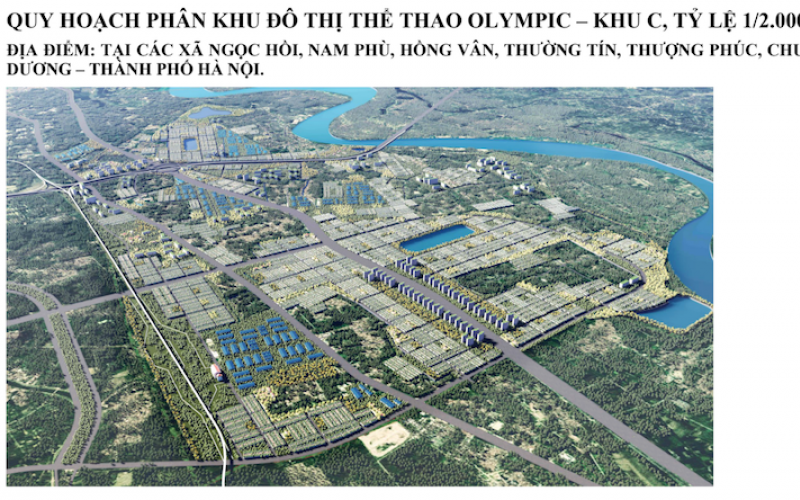 Khu đô thị thể thao Olympic 925.000 tỷ đồng: Cột mốc mở màn cho siêu chu kỳ phát triển phía Nam Hà Nội
