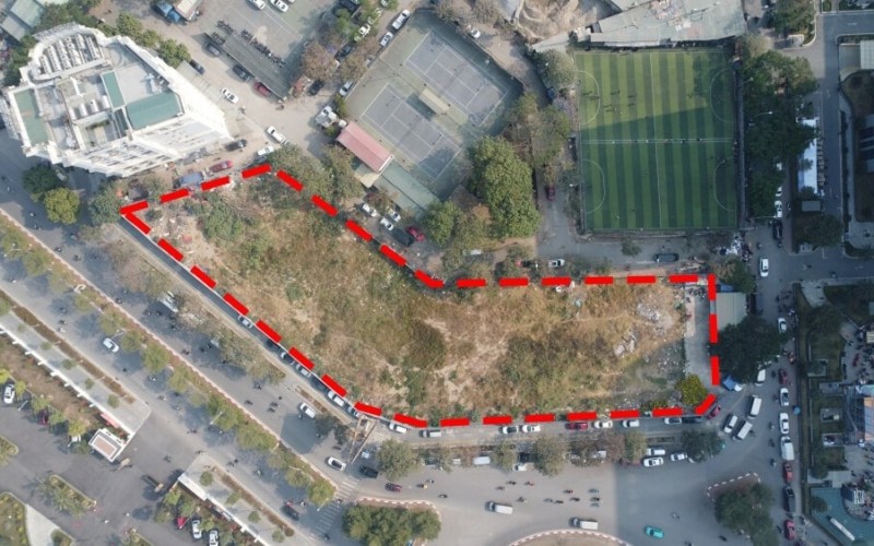 Dự án Vietcombank Cầu Giấy tái khởi động: Đất vàng 5.000m2 phía Tây Hà Nội