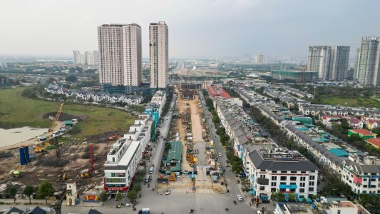 Cập nhật tiến độ nút giao Vành đai 3.5 – Đại lộ Thăng Long hơn 2.380 tỷ đồng