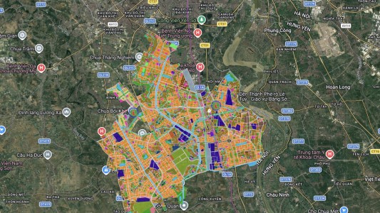 Cập nhật bản đồ quy hoạch phân khu A, B, C, D Olympic mới nhất tháng 4/2026
