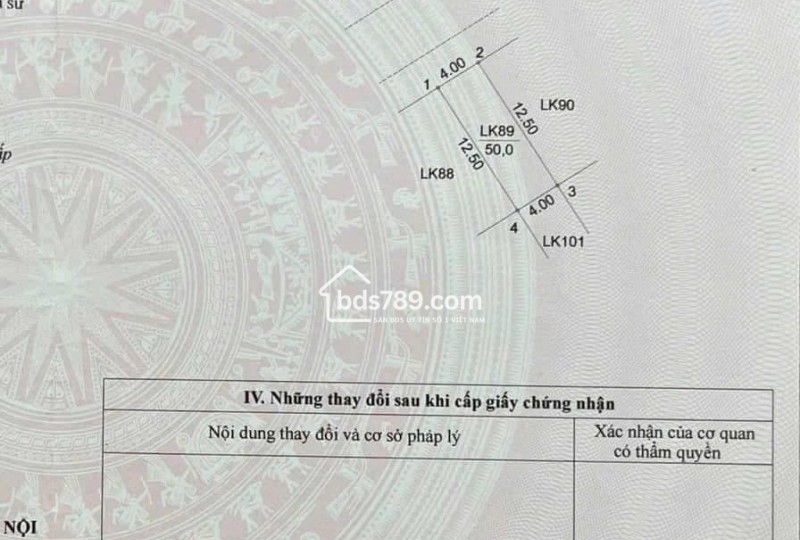 BÁN ĐẤT DỊCH VỤ DO LỘ YÊN NGHĨA, HÀ ĐÔNG – GIÁ CHỈ 9 TỶ