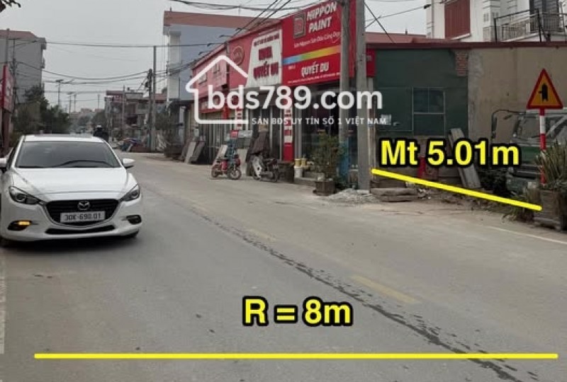 Lô đất 80m² Mặt Đường Quảng Tái, Trung Tú, Ứng Hòa - Kinh Doanh Sinh Lời Cao