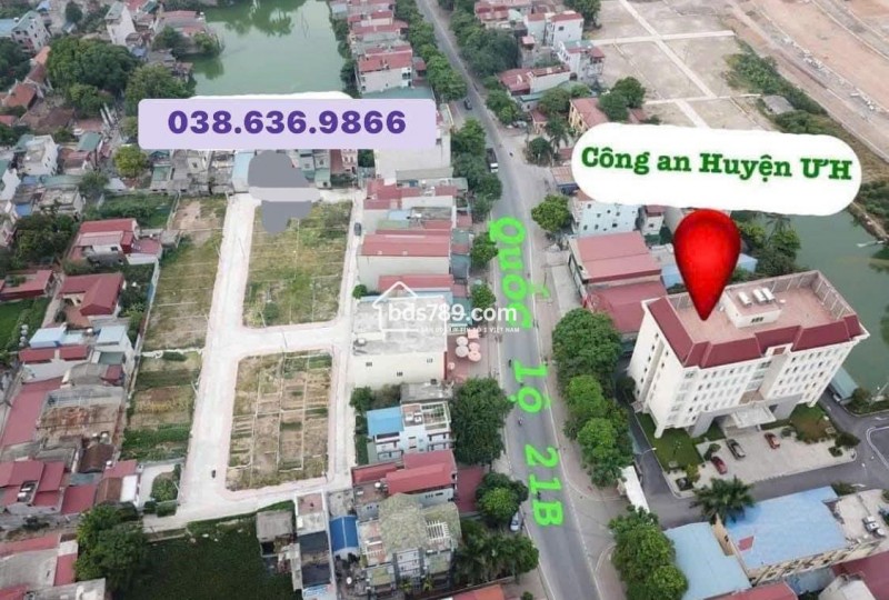 Bán đất đấu giá ngay Công an huyện Ứng Hòa, Hà Nội - Giá chỉ 2,7 tỷ