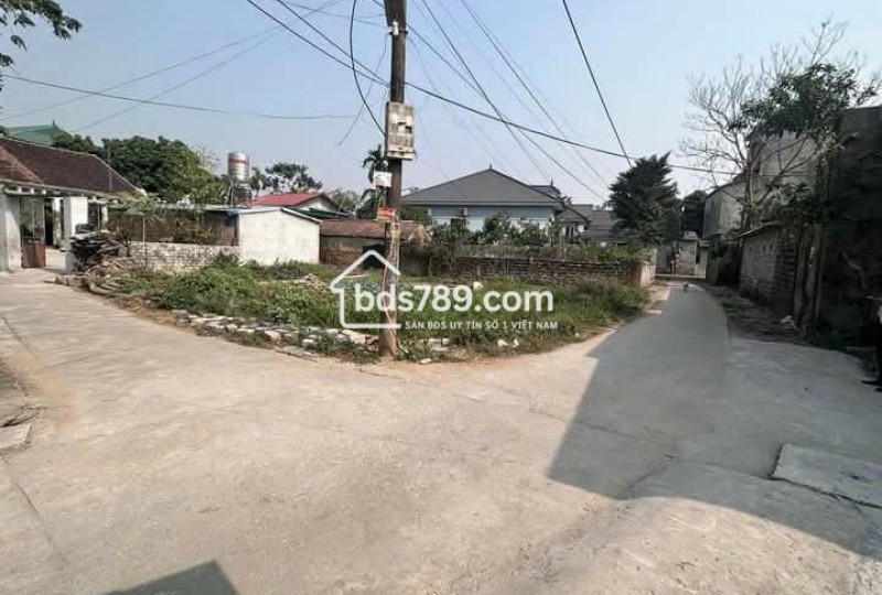 Chính chủ bán lô góc 2 mặt thoáng tại Đồng Tâm, Mỹ Đức, Hà Nội - Giá chỉ hơn 700 triệu