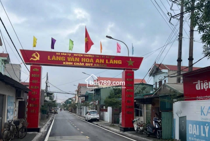 Bán đất đẹp tại An Lãng, Văn Tự, Thường Tín - Diện tích 42,5m², giá chỉ 1,28 tỷ