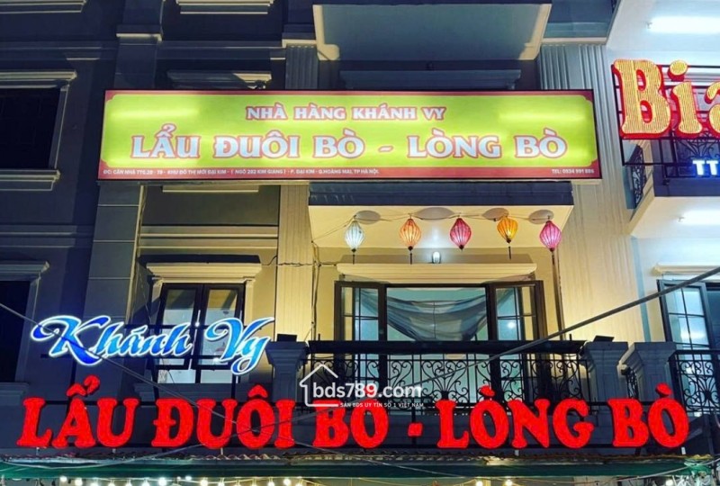 Chính Chủ Cho Thuê Shophouse KĐT Mới Đại Kim (HACINCO), Hoàng Mai, Hà Nội