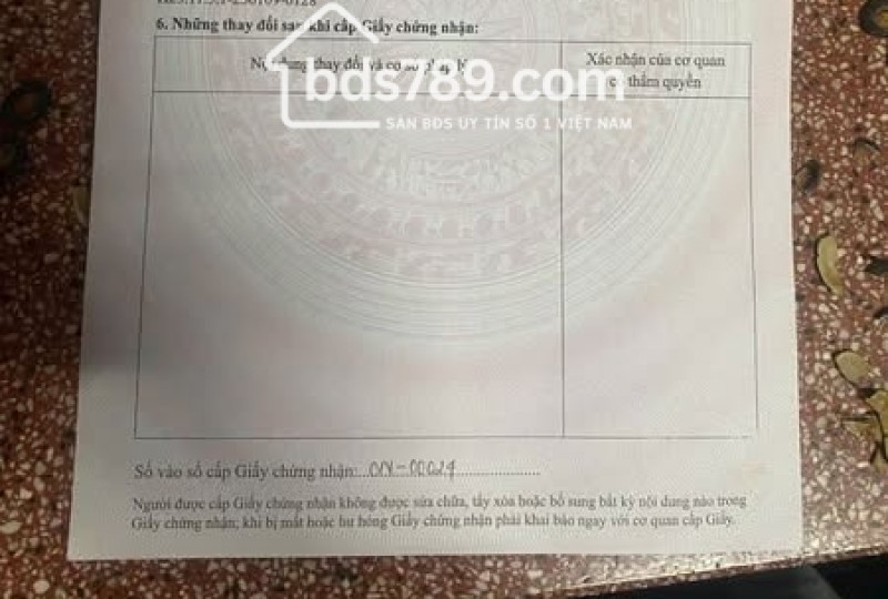 BÁN ĐẤT NGÕ THÔNG – GẦN ĐƯỜNG 52M, UBND PHƯỜNG THANH BÌNH