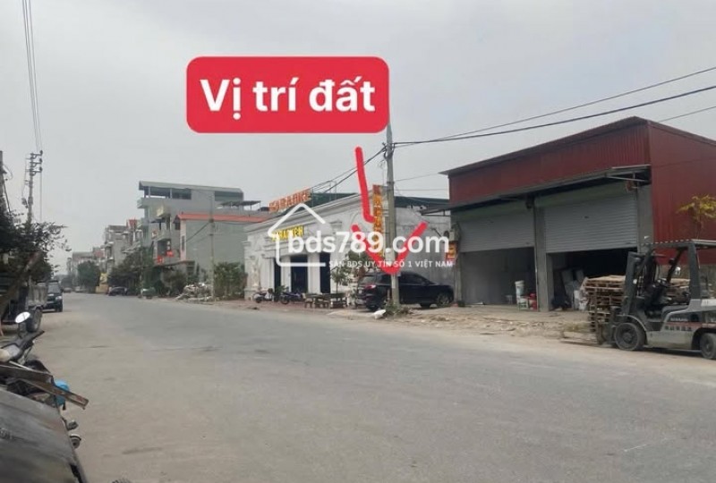CHÍNH CHỦ BÁN LÔ ĐẤT MẶT TIỀN 4.5M – ĐƯỜNG 19M – KHU KINH DOANH SẦM UẤT GẦN KCN VÂN TRUNG, KCN VIỆT HÀN