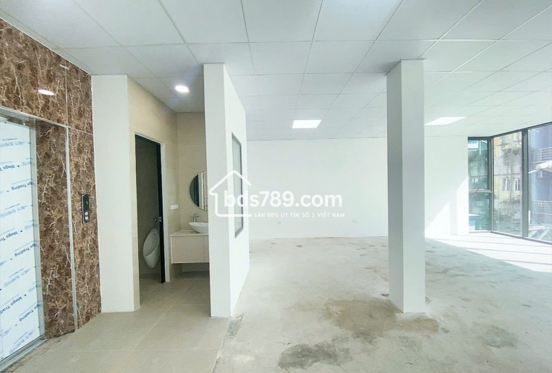 Cho thuê tòa nhà văn phòng 7 tầng mặt phố Trần Đăng Ninh, Hà Đông – 85m²/sàn, thang máy, giá 60 triệu/tháng