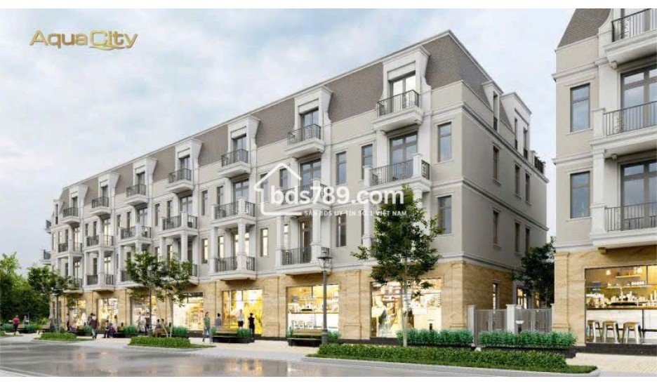 Bán shophouse Stella AquaCity trục 45m Biên Hòa Đồng Nai