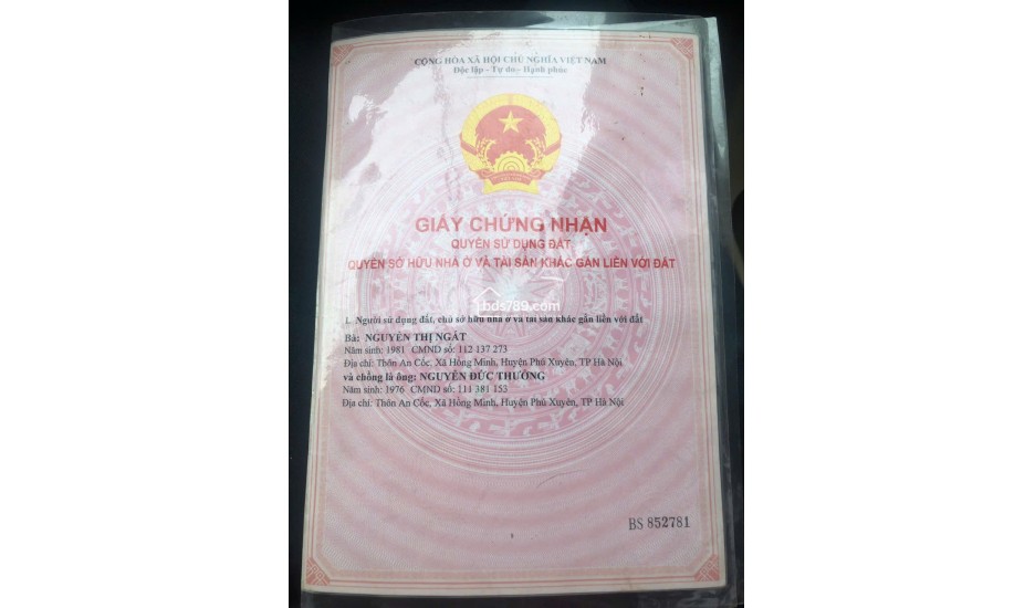 BÁN LÔ ĐẤT 144m – PHÁP LÝ RÕ RÀNG – OTO TẢI VÀO TẬN NƠI