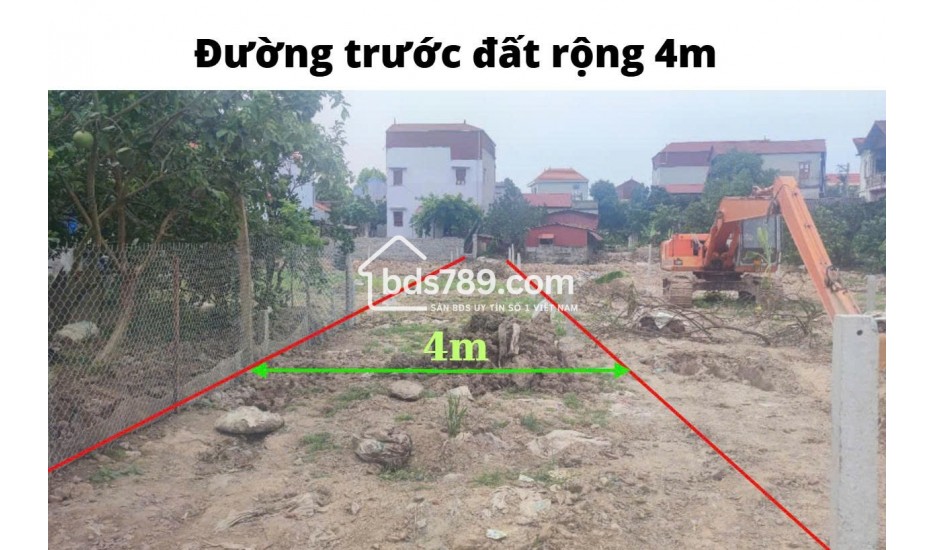 BÁN LÔ ĐẤT 144m – PHÁP LÝ RÕ RÀNG – OTO TẢI VÀO TẬN NƠI