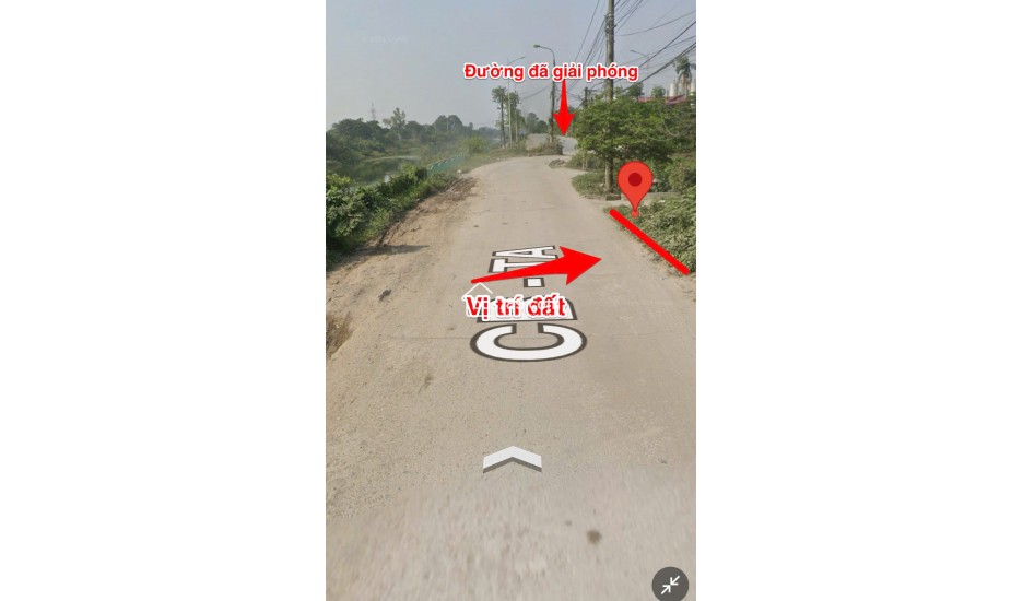 Bán đất mặt trục chính bờ sông Nguyễn Thượng Hiền Vân Đình giá dưới 3 tỷ