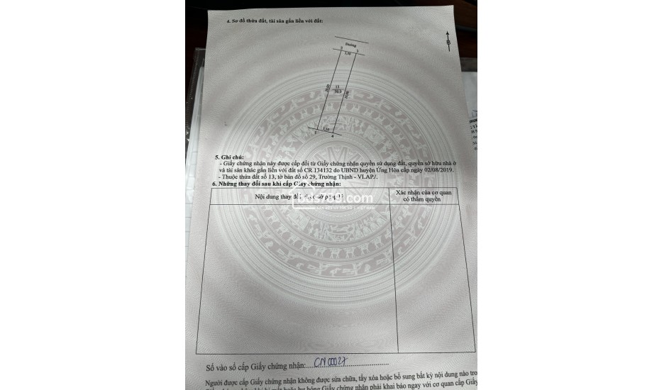 Bán đất tặng nhà mặt kinh doanh – cách Quốc lộ 21B chỉ 20m