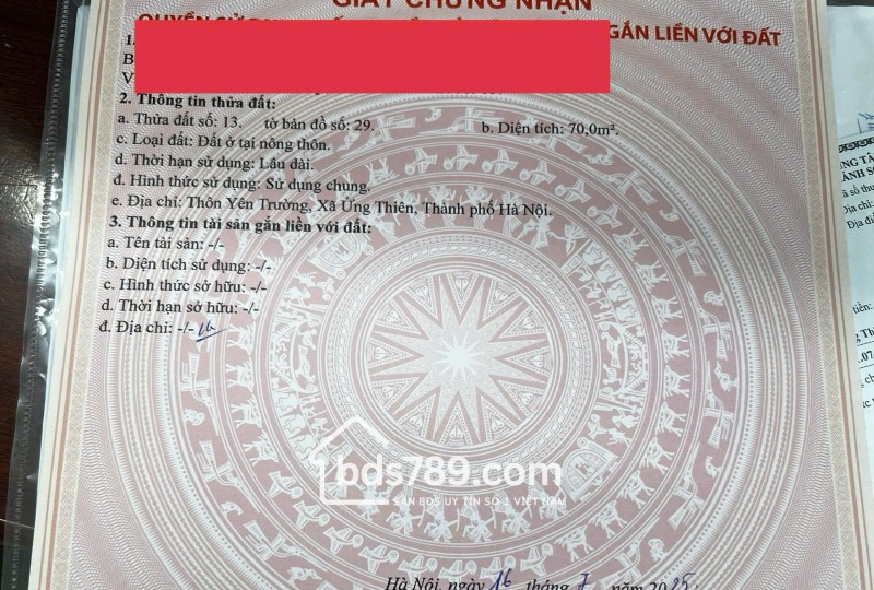 Bán đất tặng nhà mặt kinh doanh – cách Quốc lộ 21B chỉ 20m