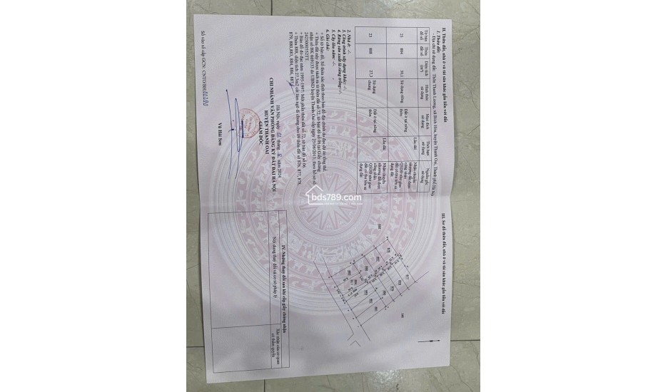 BÁN NHÀ THANH LƯƠNG – BÍCH HÒA – THANH OAI | LÔ GÓC | Ô TÔ TẢI ĐỖ CỬA | GIÁ 5.4 TỶ