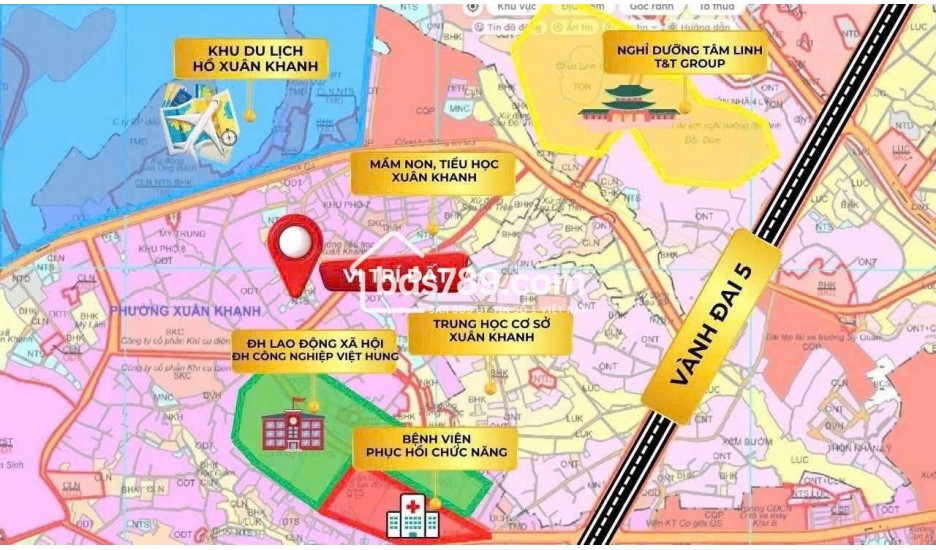 Bán đất ở Thị xã Sơn Tây gần trường học, khu công nghiệp giá rẻ