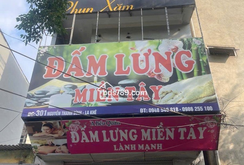 Bán nhà mặt phố Nguyễn Thanh Bình (Tố Hữu) La Khê Hà Đông 33,5m², 4 tầng, 1 mặt phố 1 mặt ngõ