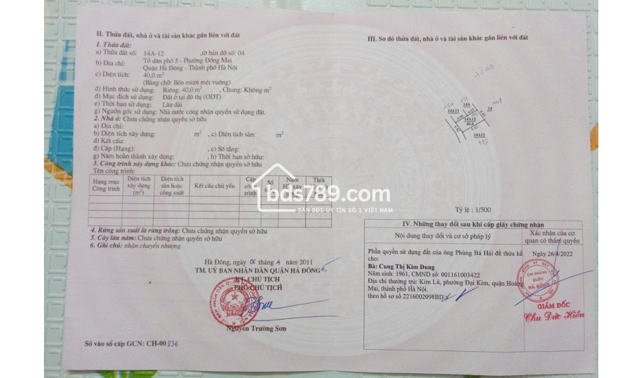 BÁN ĐẤT TỔ 17 ĐỒNG MAI (TỔ 38 YÊN NGHĨA) – Ô TÔ ĐỖ TRƯỚC ĐẤT