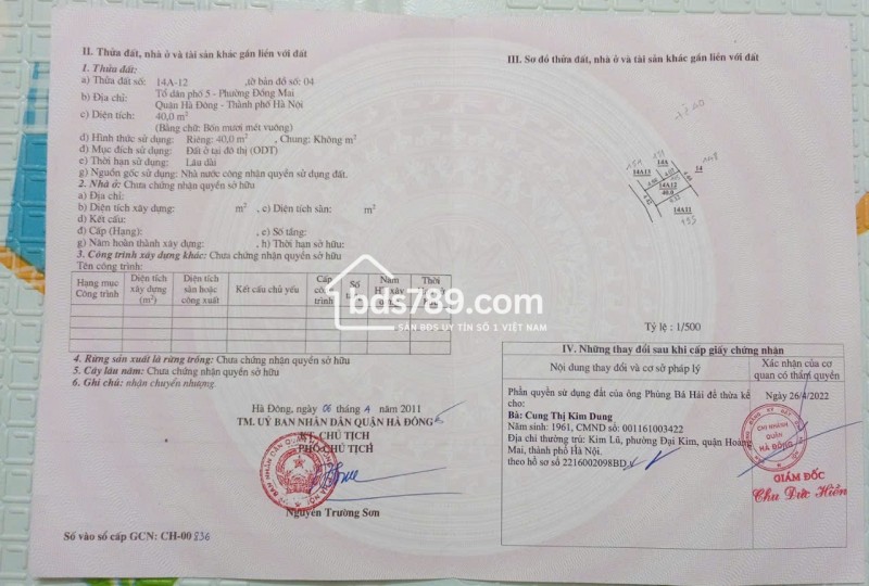 BÁN ĐẤT TỔ 17 ĐỒNG MAI (TỔ 38 YÊN NGHĨA) – Ô TÔ ĐỖ TRƯỚC ĐẤT