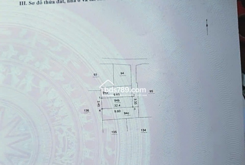 BÁN NHÀ VĂN LA HÀ ĐÔNG – 32.4m2 – NHÀ 2 TẦNG – GẦN CỔNG LÀNG – GIÁ 6.4 TỶ