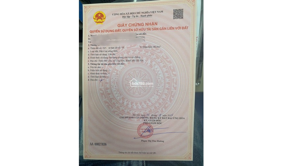 Đấu giá đất mặt đường tỉnh lộ 428 – Vị trí siêu VIP, kinh doanh đỉnh, giá 6.8 tỷ