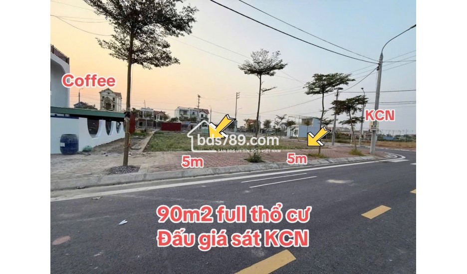 Cần bán đất tái định cư 91m2 - 1,4 tỷ, xây kinh doanh được luôn