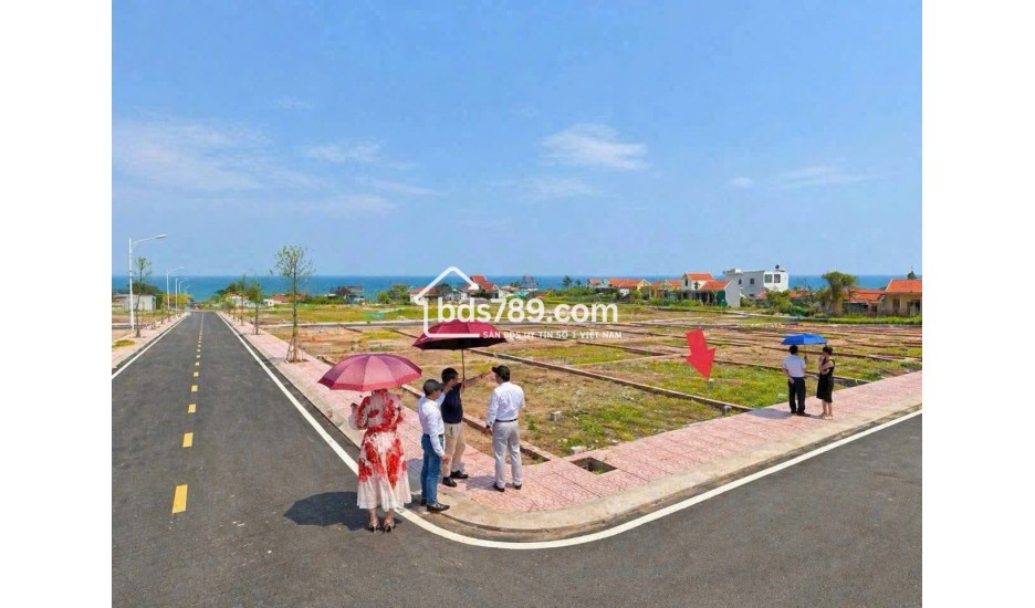 Đất mặt biển bãi tắm Ninh Cơ 100m2 giá chỉ 1 tỷ, dư địa tăng giá rõ rệt