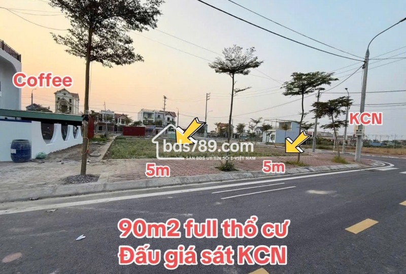 Cần bán đất tái định cư 91m2 - 1,4 tỷ, xây kinh doanh được luôn