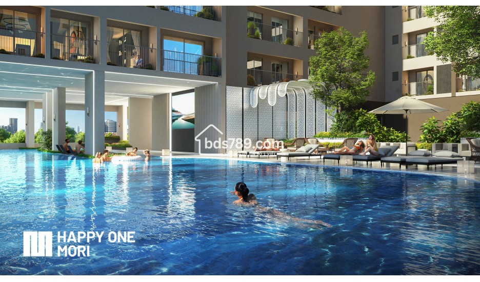 Bán căn hộ 2PN, CK 4%, dt: 78,5m2 giá từ 3,3 tỷ - Happy One Mori