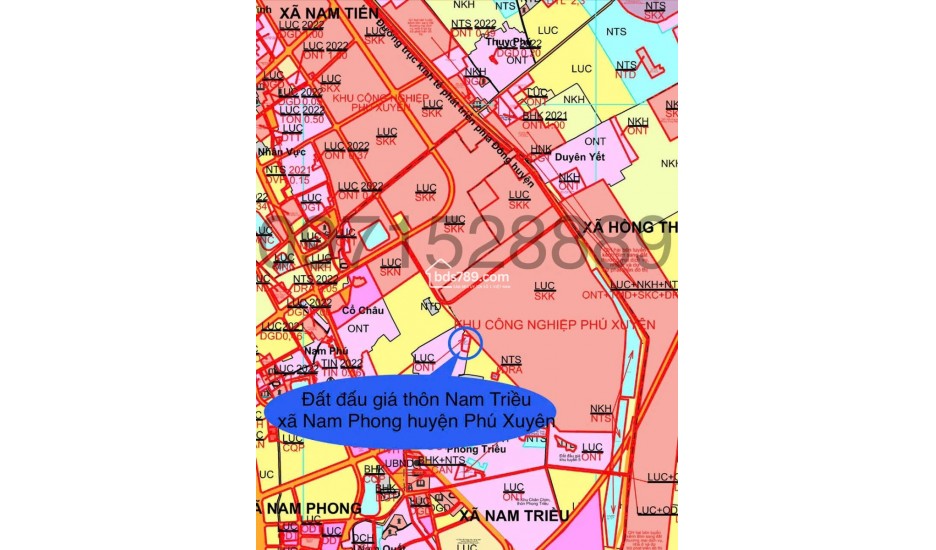 BÁN ĐẤT ĐẤU GIÁ KHU BÀ HÒA 2 – THÔN PHONG TRIỀU, XÃ NAM PHONG, PHÚ XUYÊN, HÀ NỘI