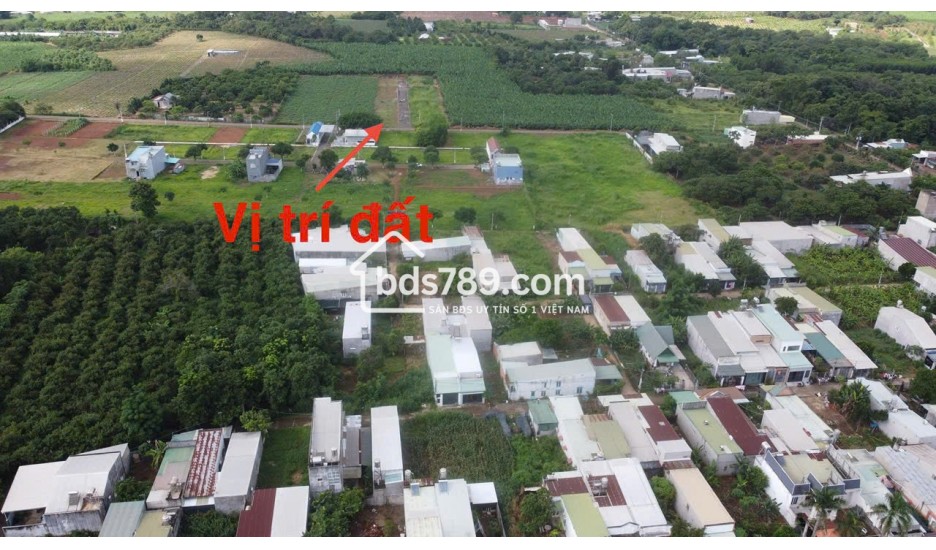 Bán đất Khu phố Đông Hòa Mới 135m², ngang 12m, gần Sân bay Long Thành, giá 570 triệu